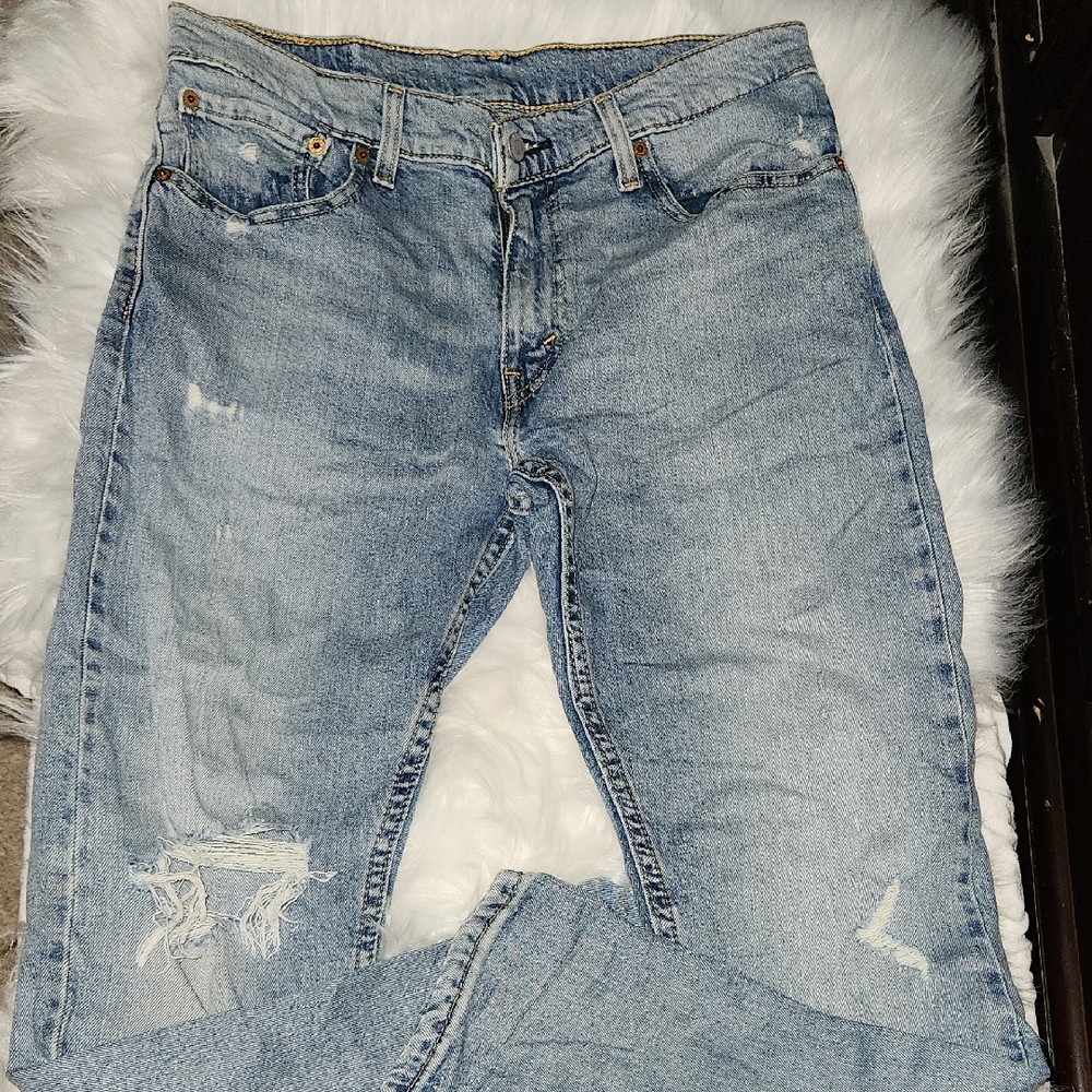 Levi's Light Blue Slim Jeans for Men